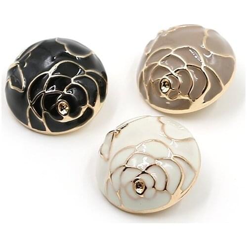 Clothing metal button coat coat button suit suit buckle gold point oil windbreaker buckle