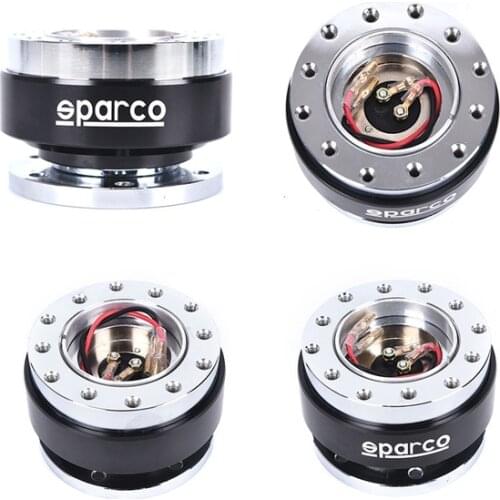 Steering Wheel Quick Release Ball Lock Hub Adapter Boss Snap Off Universal Alloy