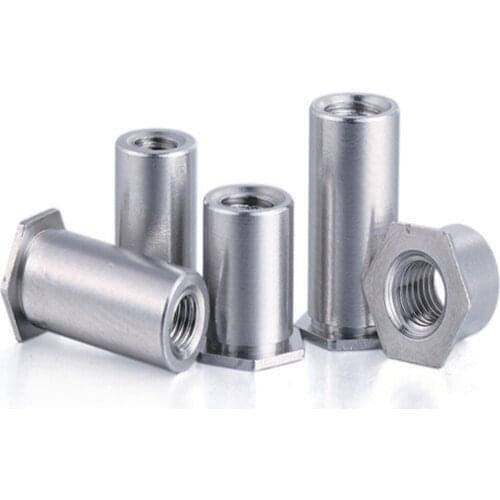 SOA-032-10 Thru-hole Threaded Standoffs Self Clinching Crossing Crimped Standoff Server Cabinet Rivet Sheet Metal PEM Standard