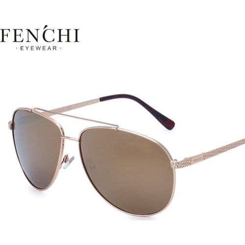 FENCHI Hot Rays Sunglasses Retro Fashion High Quality Brand Designer Sunglasses Men Women Driving oculos de sol masculino