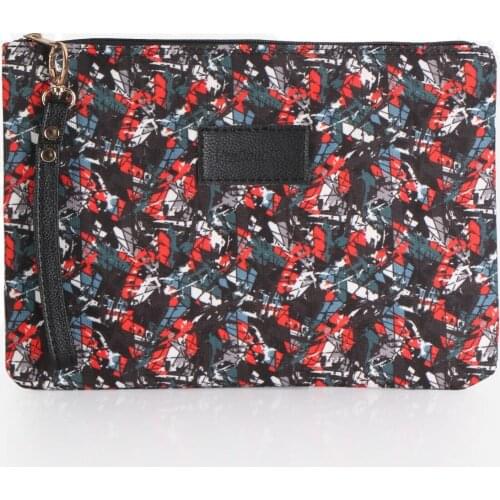 Tonar Black/Red Pattern Hand Bag New Season Daily Use Stylish Zipper