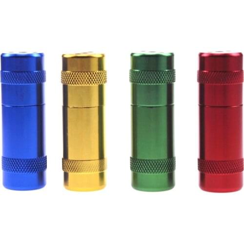 1Pc Bubble pop bottle opener portable two-hole aluminum alloy foamer