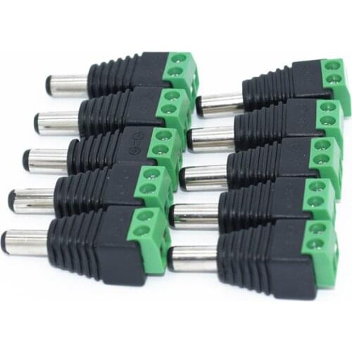 10pcs/lot CCTV BNC Connector Professional converter Plug Adapter for CCTV security cameras