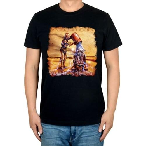 10 styles Harajuku illustration Cute hip hop men camisetas hombre Ropa Mujer Black shirt 3D cartoon fitness 100%Cotton robot Tee