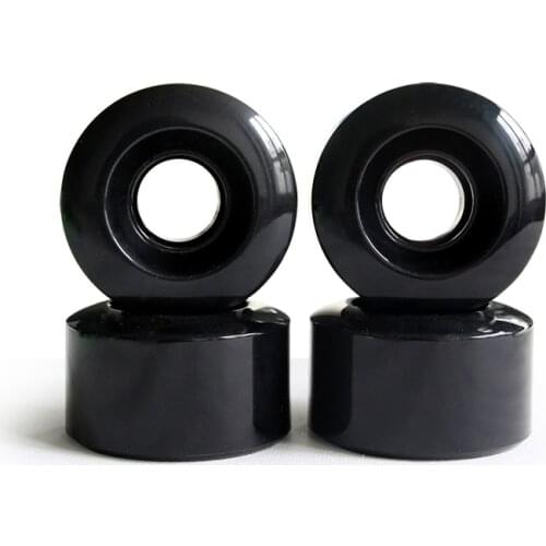 4pcs per set 78AA Skateboard Wheels Pu 55*32mm Wheels Double Rocker Skateboard Parts Man Women Skateboard 70% Springback