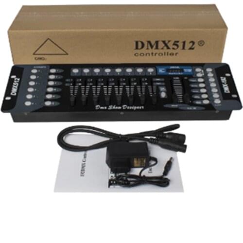 Free shipping NEW 192 DMX Controller DJ Equipment DMX 512 Console Stage Lighting For LED Par Moving Head Spotlights DJ Controlle
