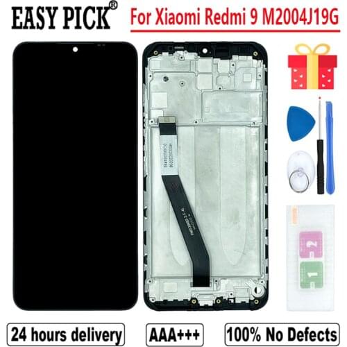 For Xiaomi Redmi 9 M2004J19G M2004J19C M2004J19AG LCD Display Touch Screen Digitizer Assembly Free Tools