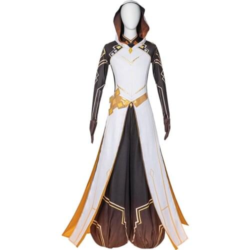 Genshin Impact Zhong Li Morax Cosplay Costume Coat Pants Outfits Halloween Carnival Suit