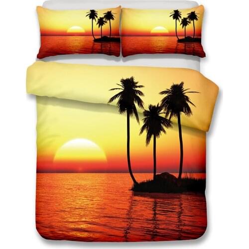 Hailang Home Textile Bedding Three-piece Quilt Cover Pillowcase