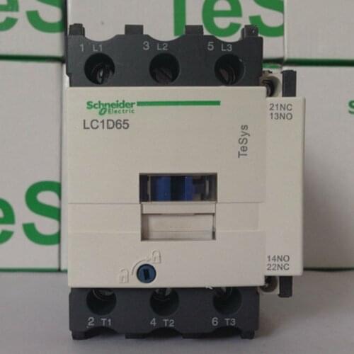 Schneider AC contactor LC1D65M7C AC220V 65A LC1-D65M7C