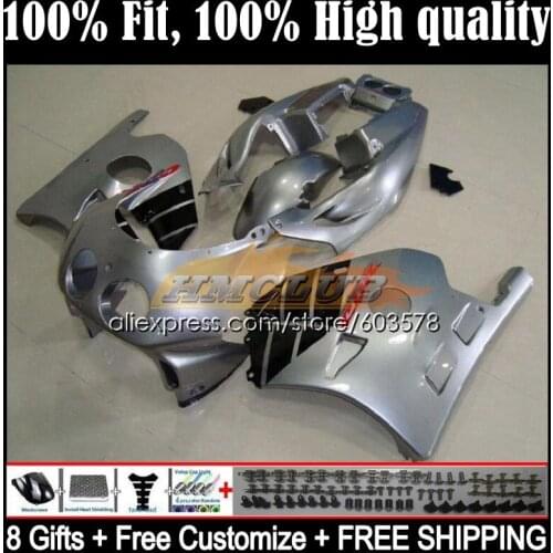 Injection Body For HONDA CBR 250RR 250CC CBR250RR 1988 1989 40CL.74 CBR 250 RR CC MC19 CBR250 RR 88 89 OEM Fairings light silver