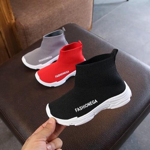 Fashion Mesh Breathable Kids Boots Solid Color Girls Boys Sneakers Comfortable Hot Sales Children Casual Shoes Tennis