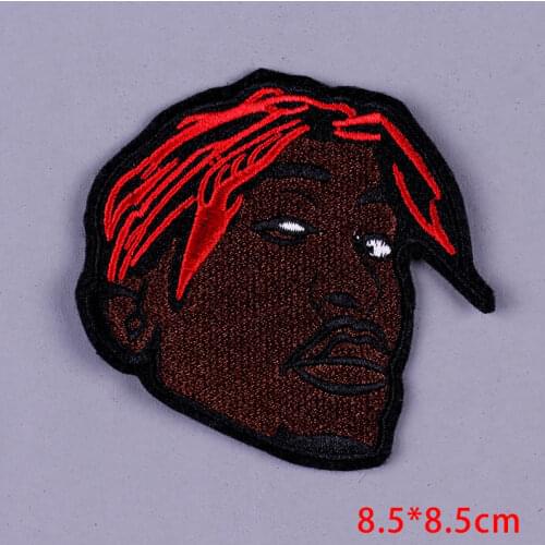 Pulaqi Rock Clan Band Patches For Clothing Rock Hip Hop Music Stickers Badge Hippie Negro Patches For Cloth Apparel Decor Stripe