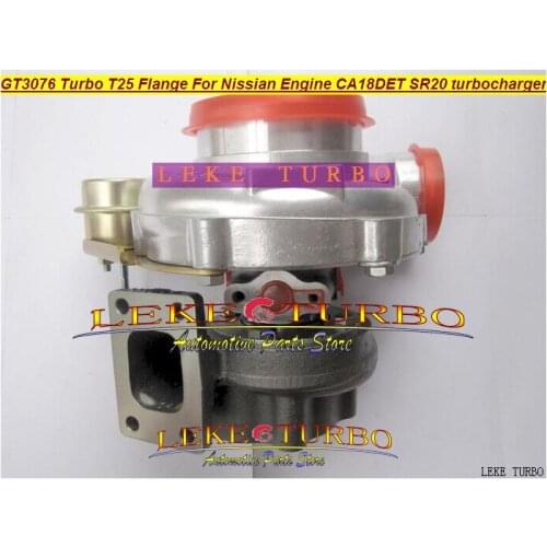 Wholesale NEW GT3076 T25 Flange Turbo Turbine Turbocharger For Nissian Engine CA18DET SR20 Turbo With free all Gaskets