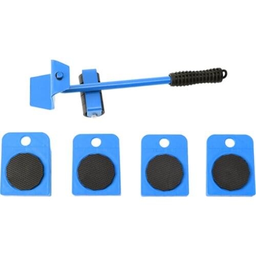 Furniture Lifter Transport Tools Set Heavy Lifting Device with 4 Sliders Heavy Furniture Roller Moving Tool Up to 150KG/ 330LB