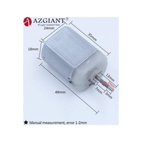 FC280 Car Door Lock Actuator Repair Motor 12V DC for chevrolet traverse 20150RPM fuel hatch flip cap motor for Renault MODUS