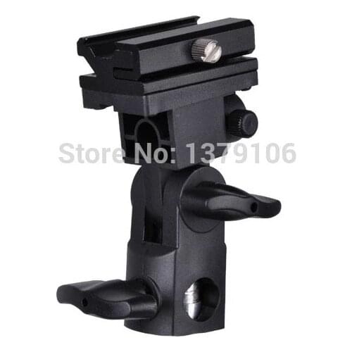 Type B Universal Mount Flash Adapter Trigger Umbrella Holder Light Stand Bracket For Photo Studio photpgraphy