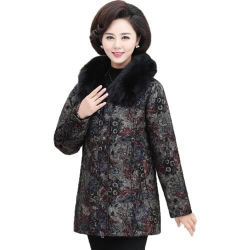 Haute couture Women winter jacket with fur Top women clothing Large size Down jacket White duck down Super warm Free shipping