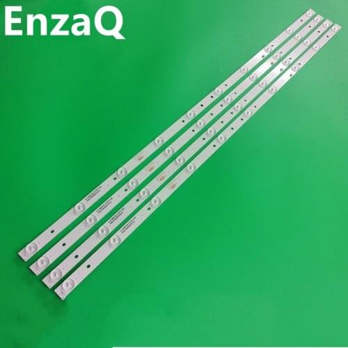 83CM 4PCS LED Backlight strip 10Lamp JL.D430A1235-017HS-M PB12D830173BL042-002H HL-430-4X10 For TCL LE43D31 LE43D59 LED43HD580