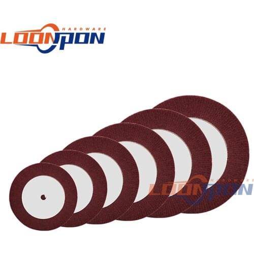 Abrasive Grinding Flap Wheel Fiber Flap Discs Bore 20mm for Angle Grinder Polishing Tools Diameter 100/125/150/200/250/300mm Red