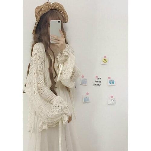 BIRGHWATER Openwork Blouses