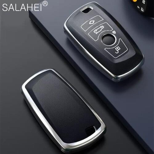 New TPU Car Key Case Shell For BMW F10 F20 F30 NEW 1 3 4 5 6 7 Series X3 X4 320I 116I 118I 328I 530I E46 E39 E90 E36 E60 E34 E30