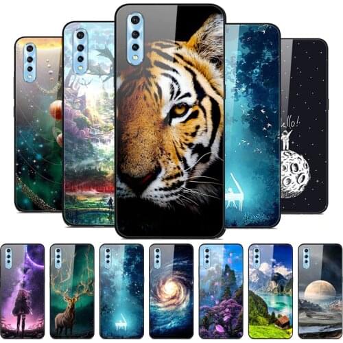 Tempered Glass Case For Vivo V17 Neo Case Cover Bumper on For Vivo V17 Neo Phone Back Cover for Vivo V17Neo V 17 Neo Hard Case