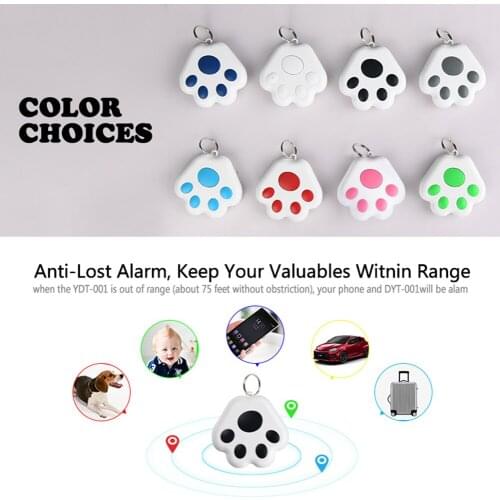 Wallet Bag Key Locator Claw Design Bluetooth Smart GPS Tracker Pet Child for Household Animal Dogs Ornaments
