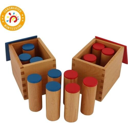 Baby Toy Montessori Material Sound Boxes Exercise Listening Early Education Learning