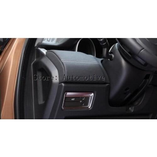 Chrome Interior Accessory Taildoor Button Trim Sticker For Land Rover Range Rover Evoque Vogue Sport Autobiography 2012-2017