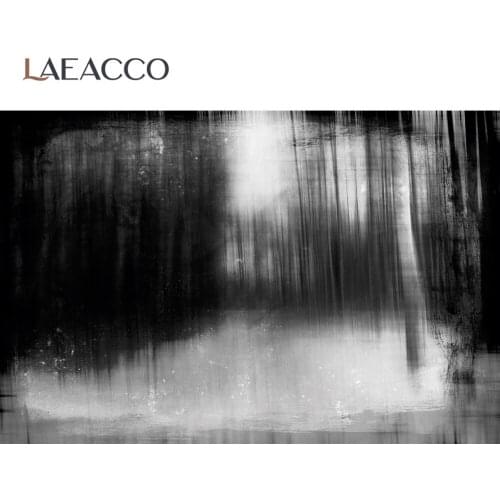 Laeacco Halloween Dark Fog Forest Photography Background Family Shoot Kids Portrait Party Photozone Photo Backdrop Photo Studio