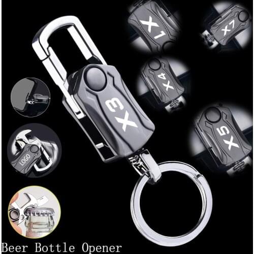 Finger Spinner Multifunctional metal Keychain for BMW X5 E53 E70 F15 G05 X1 F48 X3 F25 X6 E71 X2 F39 X4 F26 X7 G07 Accessories