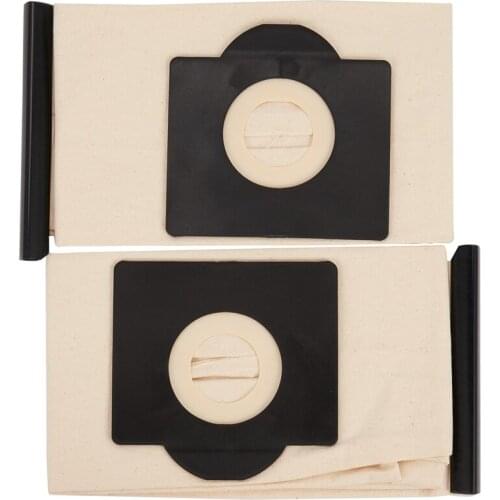 2 Pcs Washable Filter Bags For Karcher WD3 Rremium WD3200 SE4001 WD3300 Wd2 SE 4000 MV3 Vacuum Cleaner Bag
