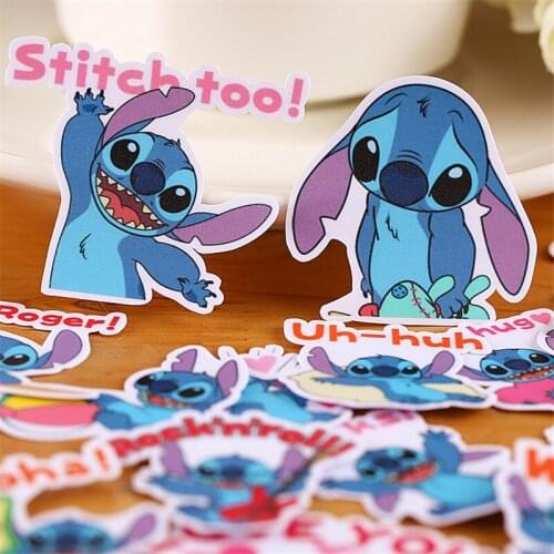 35 PCS Cute blue monster Paper Stickers Crafts And Scrapbooking stickers kids toys book Decorative sticker DIY Stationery