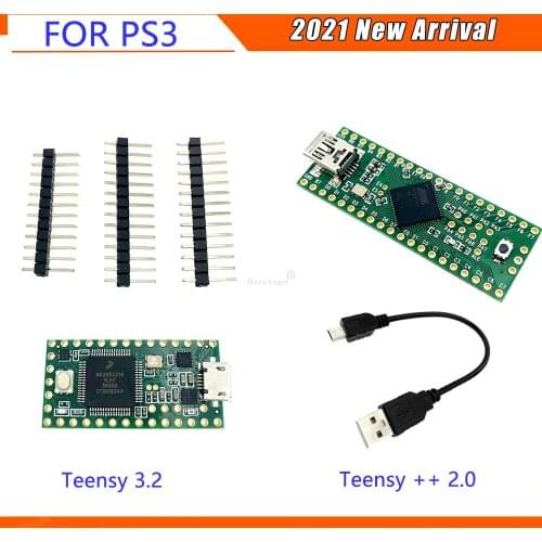 New Arrival Teensy++ 2.0 USB AVR ATMEGA32U4 Expansion Board with Data Cable For Experiment Board Teensy 3.2 For PS3 Game Console