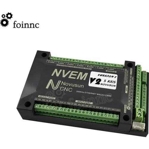 CNC controller MACH3 New upgraded version of Ethernet interface board 3 axis 4 axis 5 axis 6 axis control card NVEM