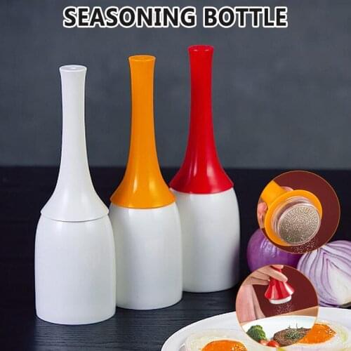 Stainless Steel Seasoning Jars Ceramics Spreading Bottle Barbecue Seasoning Pot Pepper Bottle Salt Shaker TS1