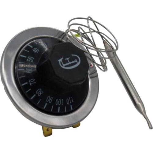 Thermostat AC220V 16A Dial Temperature Control Switch sensor for Electric Oven 30-110C Dial Specially Designed Thermocouple