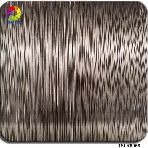 TSAUTOP 1*50m size TSLR8066 black and transparent brush metal water transfer film hydro dipping film