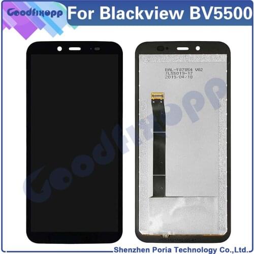 100% Test AAA For Blackview BV5500 BV5500 PRO LCD Display Touch Screen Digitizer Assembly For Blackview BV5500 Plus