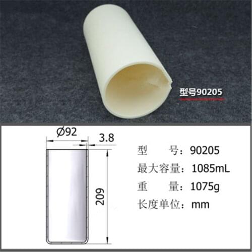 1085ml 90205 Al2O3 Thermal Analysis Cylinder Shaped Crucible Alumina Crucible For Thermal Analysis Instrument
