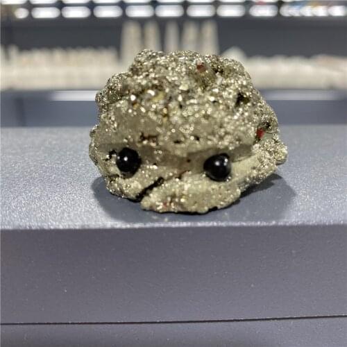 3-4cm Multiple Natural Hedgehog Sculpture Crystal Cluster Quartz Mineral Cure Crystal Animal Home Decor DIY Gift