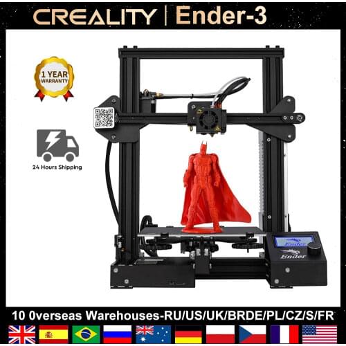 Creality 3D Printer Ender-3/Ender-3X Printer Open Source Printing Mask Resume Print With 220*220*250MM Masks KIT Hotbed Machine