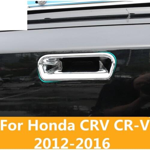 For Honda CRV CR-V 2012-2016 Chrome ABS Tail Door Handle Frame Decoration Cover Trim Exterior decoration Auto Accessories