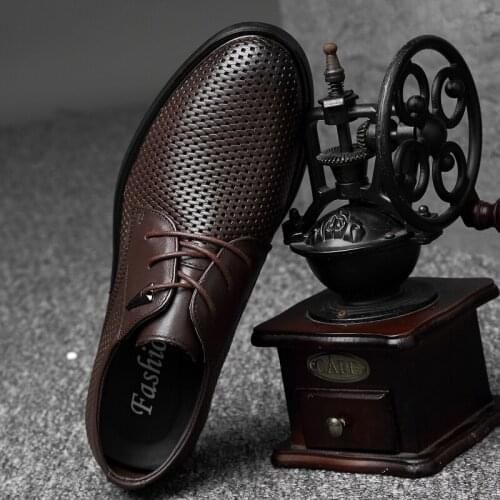 Zapatos Casuales Mens Casual Leather Shoes Mens Sneakers Spring Men Shoe Man Causal Hot Sale Leisure Fashion Black