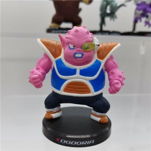 Bandai Animation Dragon Ball Son Goku Dodoria Son Gohan Gogeta Trunks Mini Figures PVC Model Toy Collection Ornaments