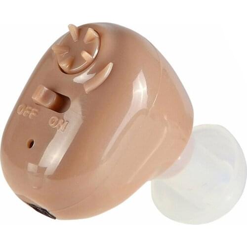 Mini Rechargeable Inner Ear Type Hearing Device Sound Amplifier With Recharging Base Hearing Aids For Hearing Loss