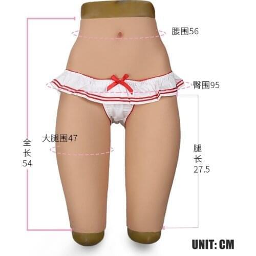 6G Lift Hip Upgrade Silicone Realistic Vagina Panties Shemale Crossdresser Pussy Pants Transgender Artificial Sex Fake Shorts
