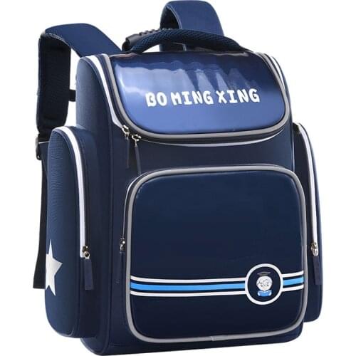 New Style Primary School Student Schoolbag 1-3-6 Grade Large Capacity Lightening Spine Protection Backpack