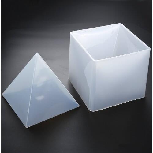 Super Big Pyramid Orgone Generator Mould Large Silicone Mold Geometry Mould Flexible Triangular Pyramid Mold Epoxy Resin Mold
